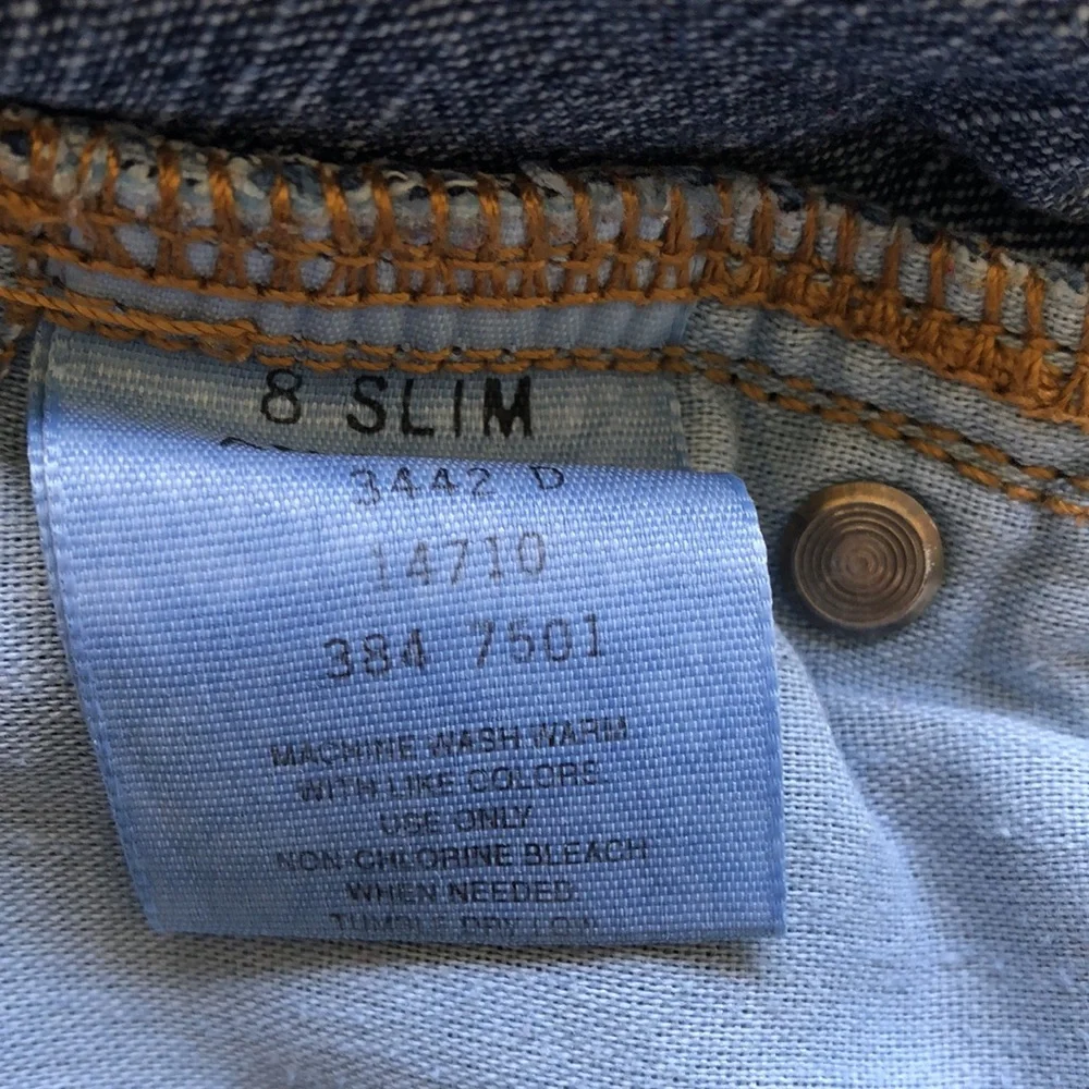 Arizona Jean Co. Girls Slim Denim Shorts - Picture 6 of 7
